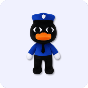 Officer Duckman Plush