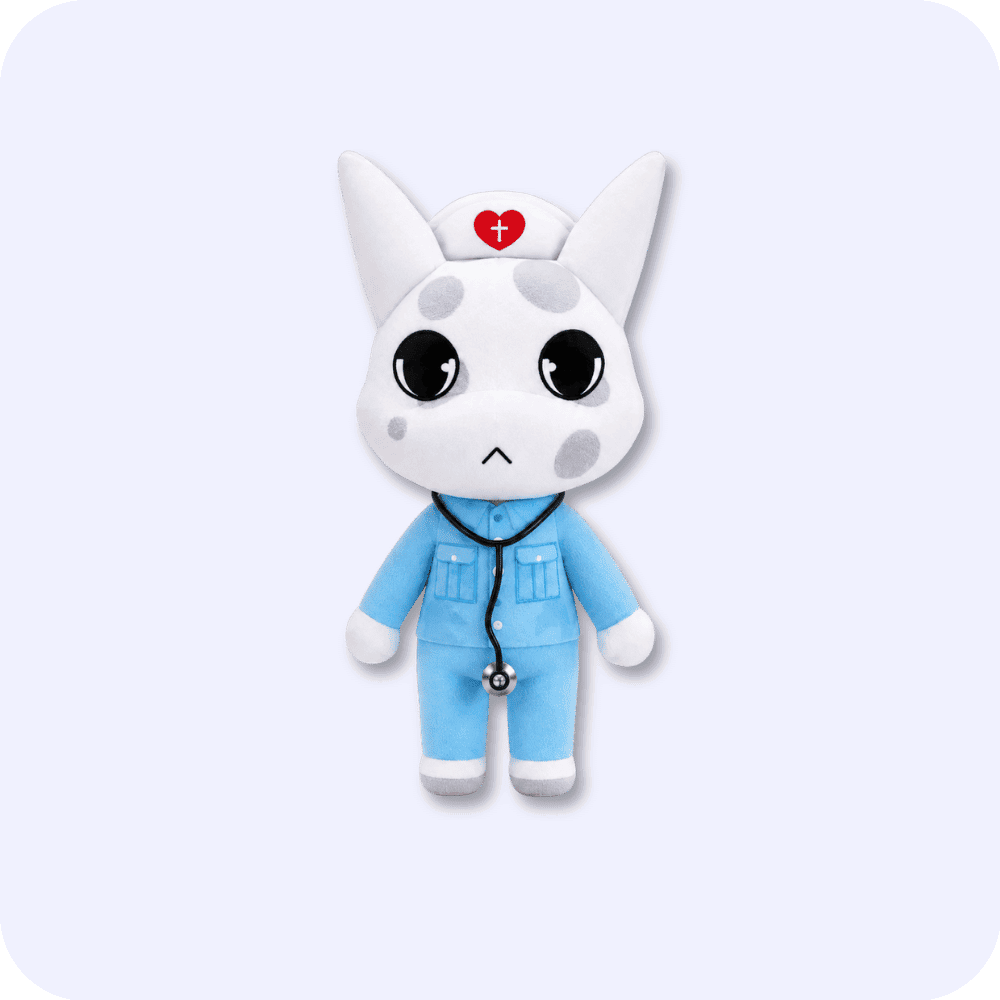 Head Nurse Plush Head Nurse Plush