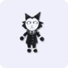 Secrect Agent Noir Animal Hospital Plush